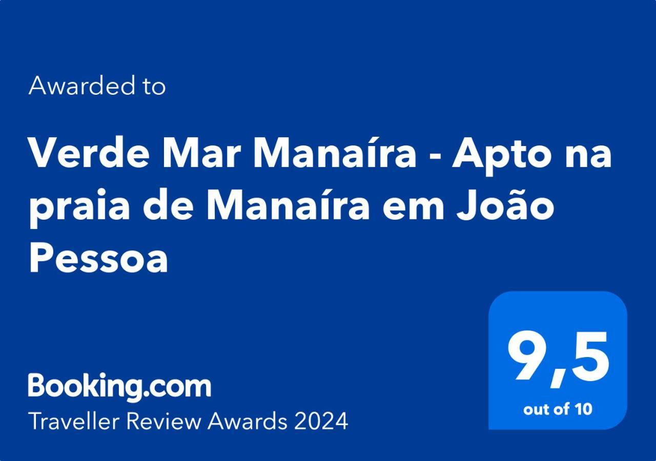 Verde Mar Manaira - Apto Na Praia De Manaira Em Жуан-Песоа Экстерьер фото